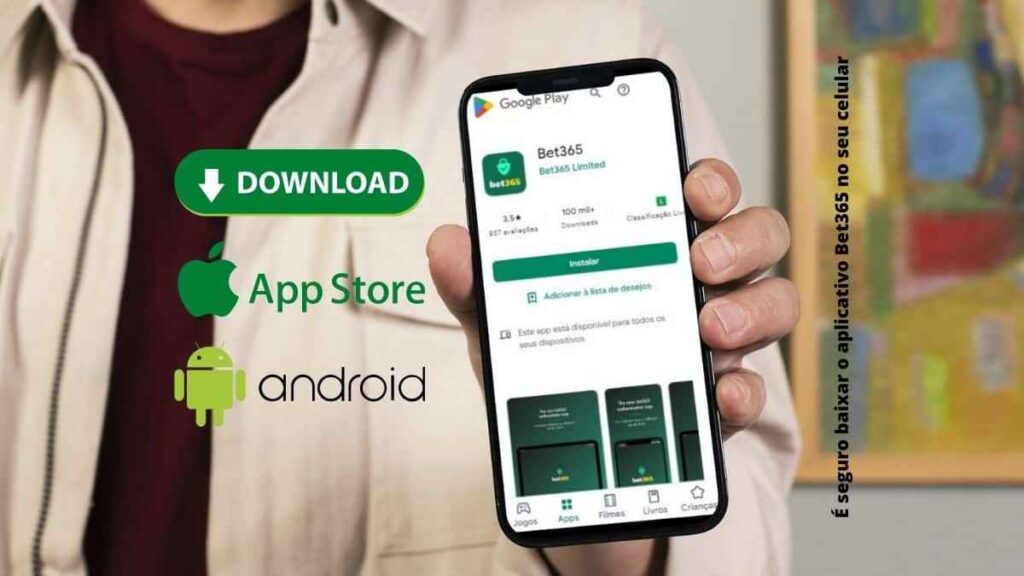 É seguro baixar o aplicativo Bet365 no seu celular