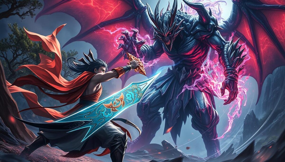 Técnicas de combate em Demonfall